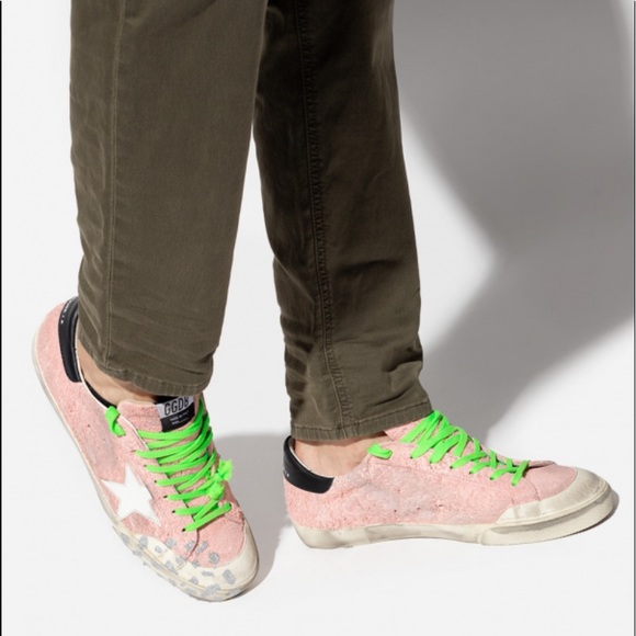 Golden Goose Super Star Penstar Pink Sneakers Size 40 - Picture 16 of 17